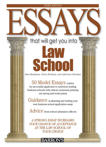 Title details for Essays That Will Get You Into Law School by Dan Kaufman, Chris Dowhan and Adrienne Dowhan - Available